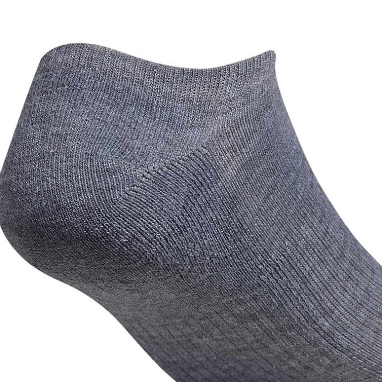 adidas Mens 6 Pair No Show Socks