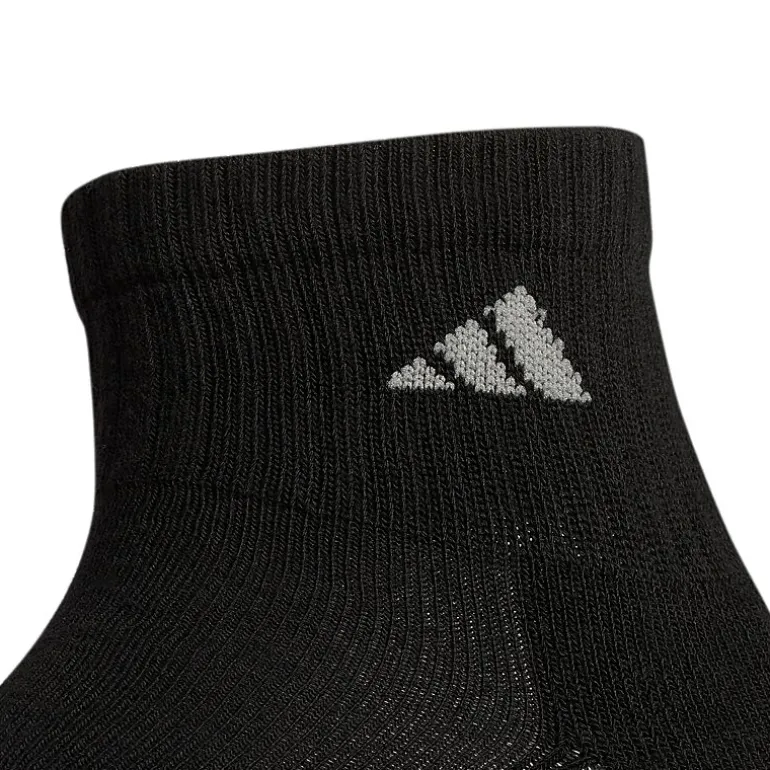 adidas Mens 6 Pair Quarter Ankle Socks