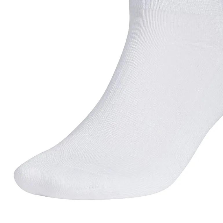 adidas Mens 6 Pair Quarter Ankle Socks