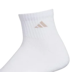 adidas Mens 6 Pair Quarter Ankle Socks