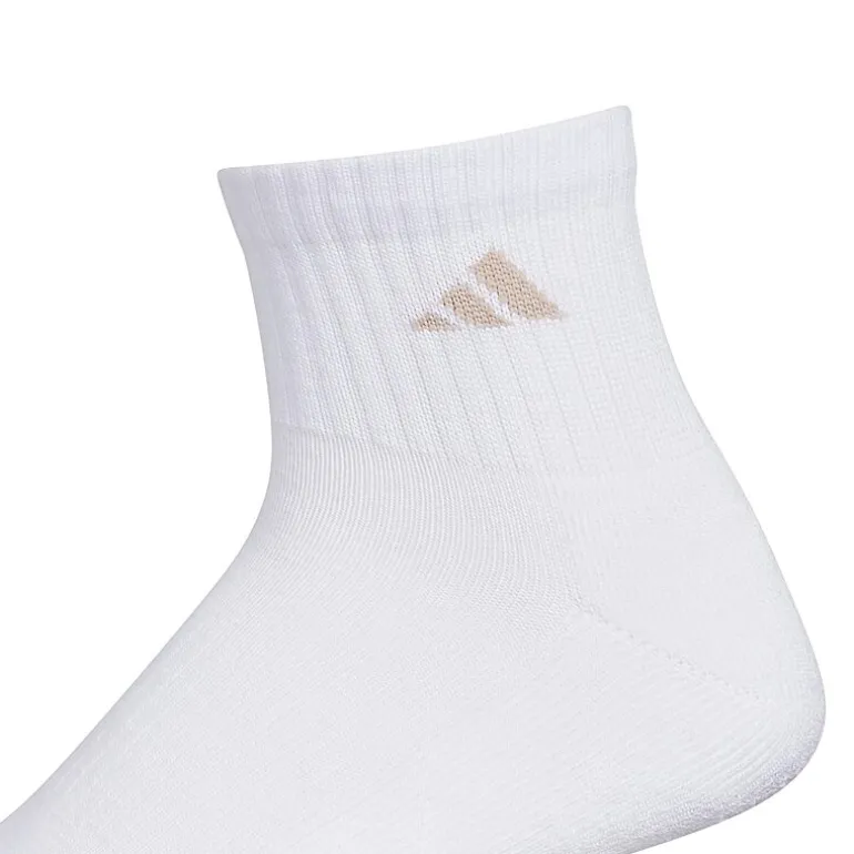 adidas Mens 6 Pair Quarter Ankle Socks