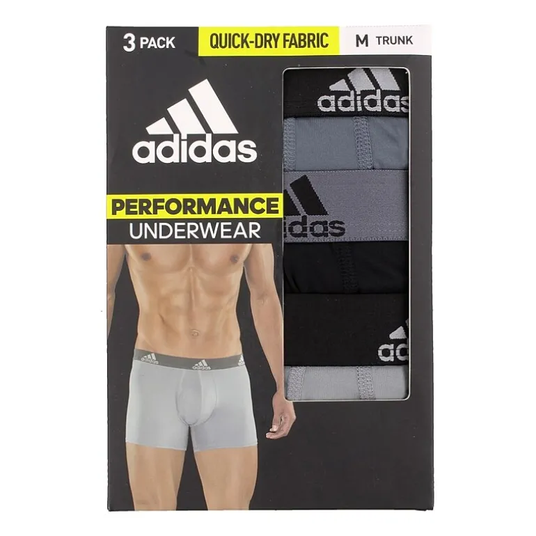 adidas Performance Mens 3 Pack Trunks 5152388a