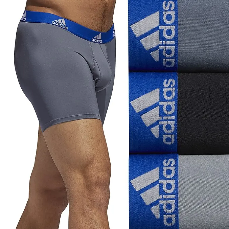 adidas Performance Mens 3 Pack Boxer Briefs 5152378a