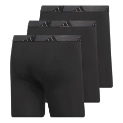 adidas Performance Microfiber Mens 3 Pack Boxer Briefs 5158584