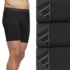adidas Performance Microfiber Mens 3 Pack Boxer Briefs 5158584