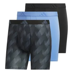 adidas Performance Microfiber Mens 3 Pack Boxer Briefs 5158584