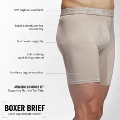 adidas Performance Microfiber Mens 3 Pack Boxer Briefs 5158584