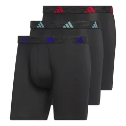 adidas Performance Microfiber Mens 3 Pack Boxer Briefs 5158584