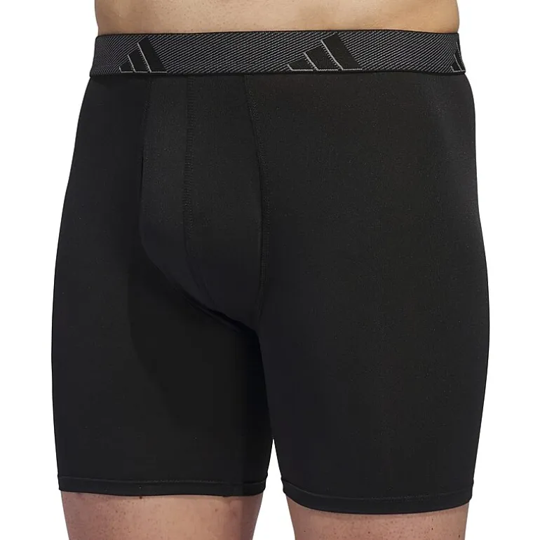 adidas Performance Microfiber Mens 3 Pack Boxer Briefs 5158584