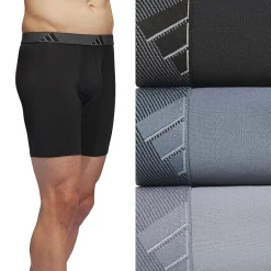 adidas Performance Microfiber Mens 3 Pack Boxer Briefs 5158584