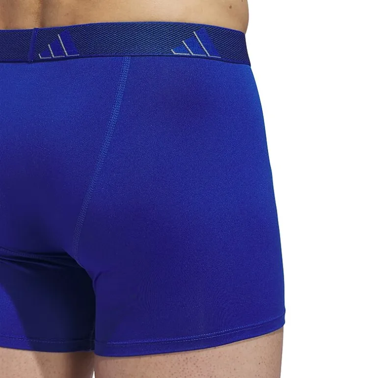 adidas Performance Microfiber Mens 3 Pack Comfort Waistband Trunks 5158586