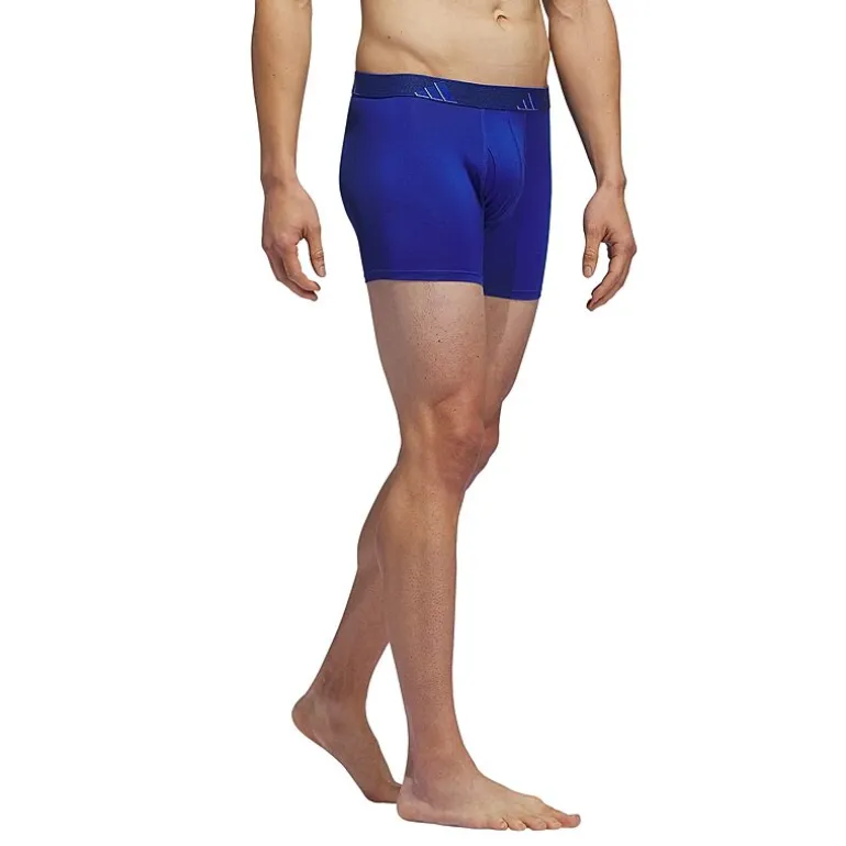 adidas Performance Microfiber Mens 3 Pack Comfort Waistband Trunks 5158586