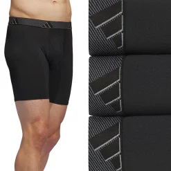 adidas Performance Microfiber Mens Big and Tall 3 Pack Boxer Briefs 5158597
