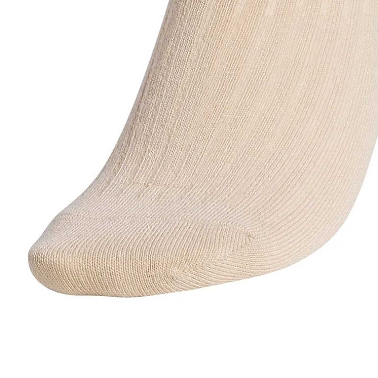 adidas Scallop Edge Womens Multi-Pack 3 Pair Quarter Ankle Socks