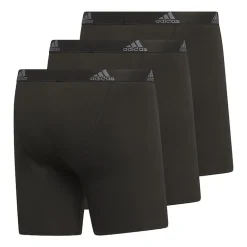 adidas Stretch Cotton Mens 3 Pack Boxer Briefs 5158001a