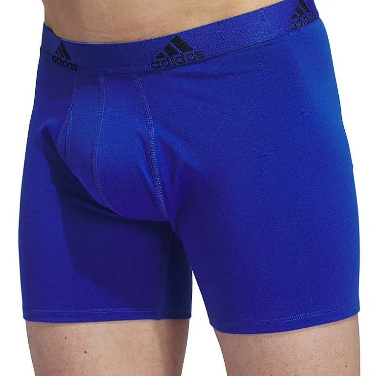 adidas Stretch Cotton Mens 3 Pack Boxer Briefs 5158001a
