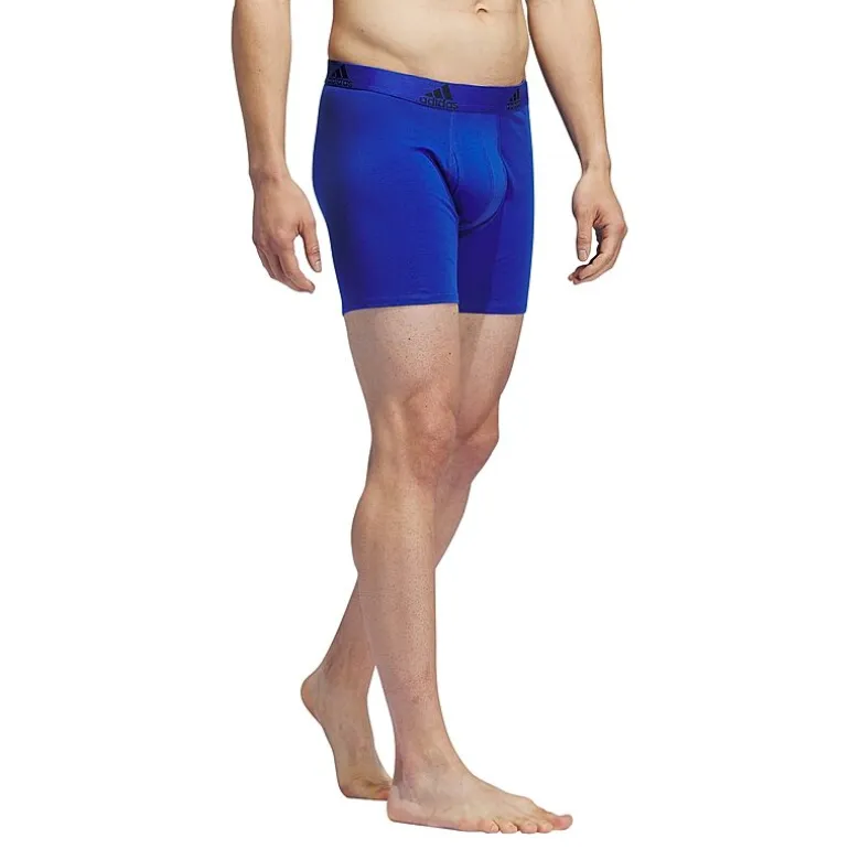 adidas Stretch Cotton Mens 3 Pack Boxer Briefs 5158001a