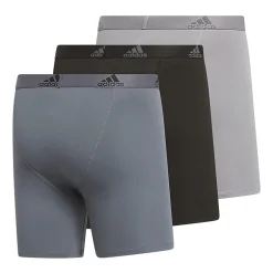 adidas Stretch Cotton Mens 3 Pack Boxer Briefs 5158001a