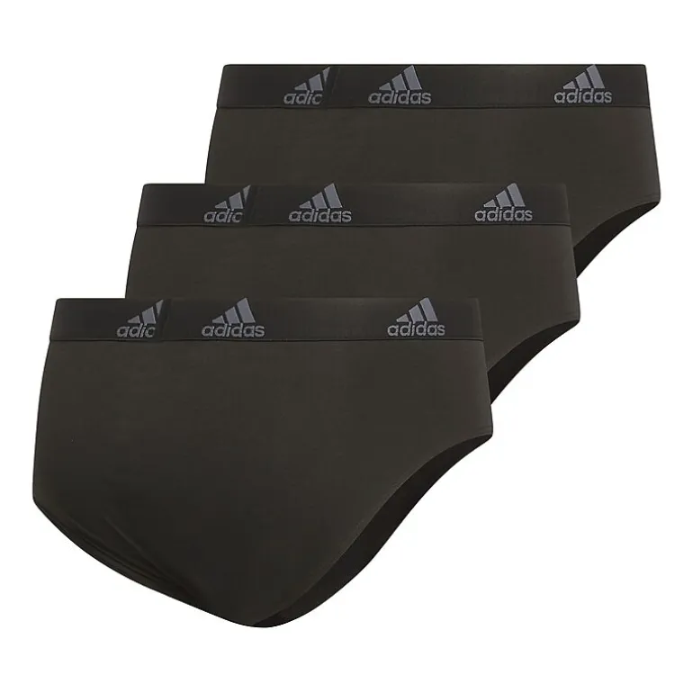 adidas Stretch Cotton Mens 3 Pack Briefs 5158003a