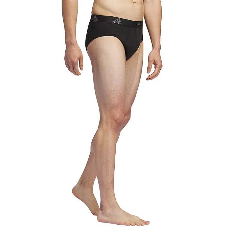 adidas Stretch Cotton Mens 3 Pack Briefs 5158003a
