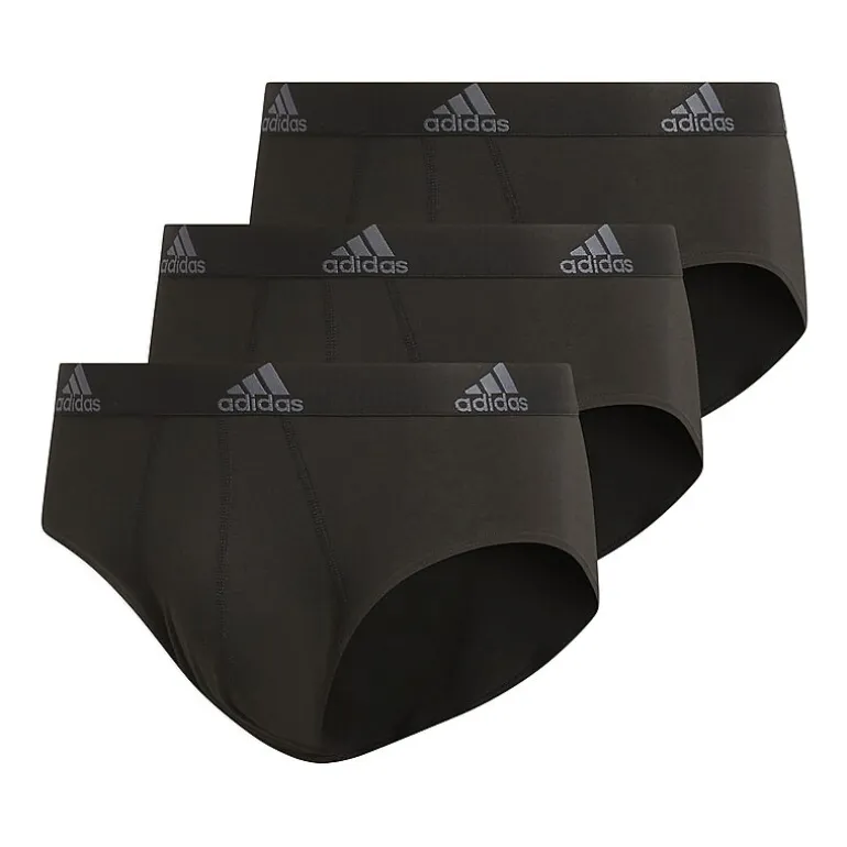 adidas Stretch Cotton Mens 3 Pack Briefs 5158003a