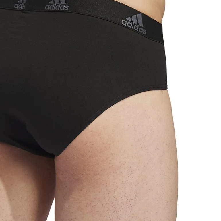 adidas Stretch Cotton Mens 3 Pack Briefs 5158003a
