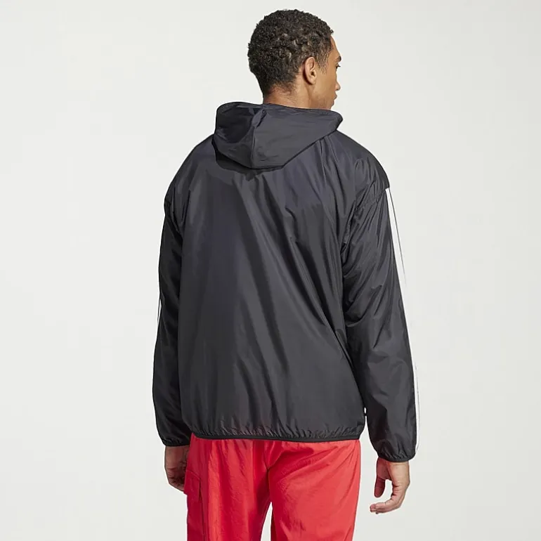 adidas 3 Stripe Mens Lightweight Windbreaker