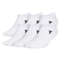 adidas Superlite Mens Multi-Pack 6 Pair No Show Socks