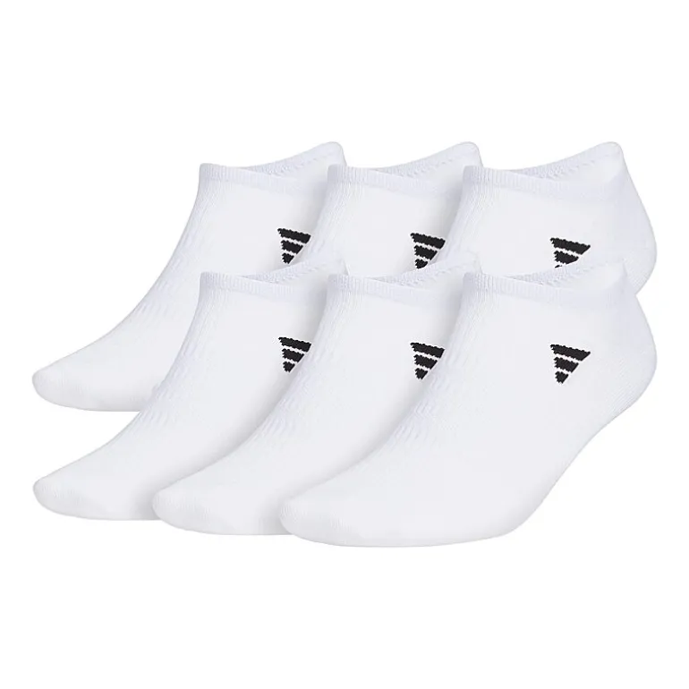 adidas Superlite Mens Multi-Pack 6 Pair No Show Socks