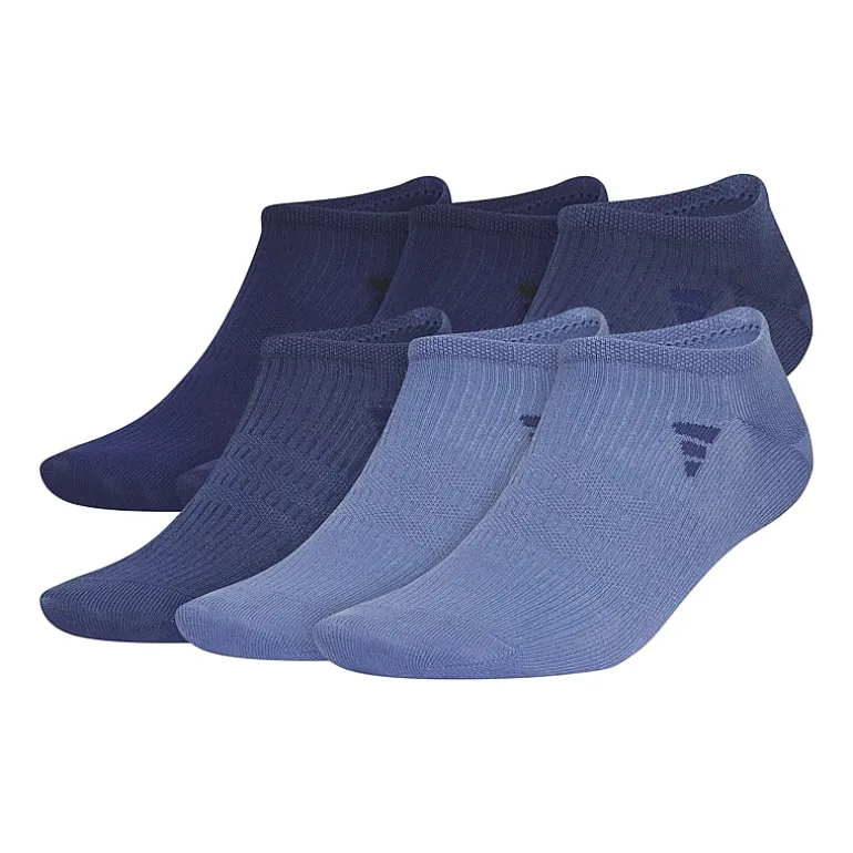 adidas Superlite Mens Multi-Pack 6 Pair No Show Socks