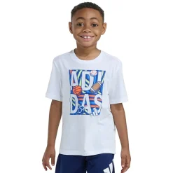 adidas Toddler Boys Crew Neck Short Sleeve Regular Fit Graphic T-Shirt