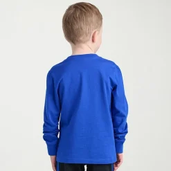 adidas Toddler Boys Crew Neck Long Sleeve Regular Fit Graphic T-Shirt