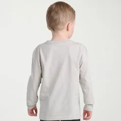 adidas Toddler Boys Crew Neck Long Sleeve Regular Fit Graphic T-Shirt