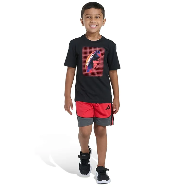 adidas Toddler Boys 2-pc. Short Set