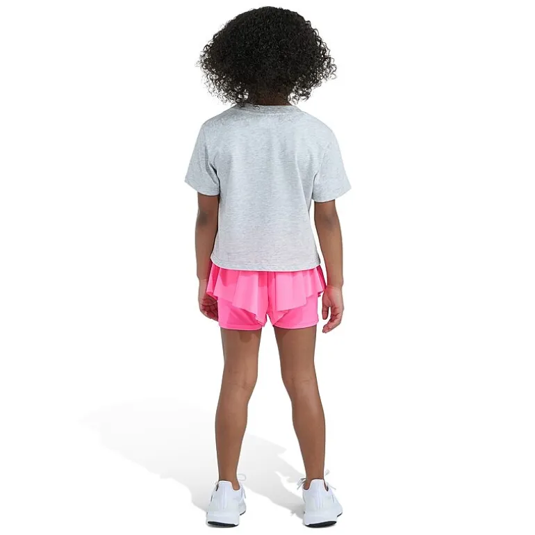 adidas Toddler Girls 2-pc. Short Set
