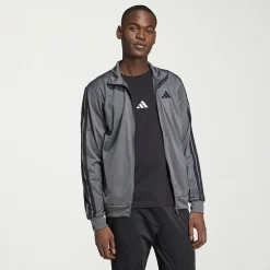 adidas Tricot Mens Big and Tall Lightweight Track Jacket