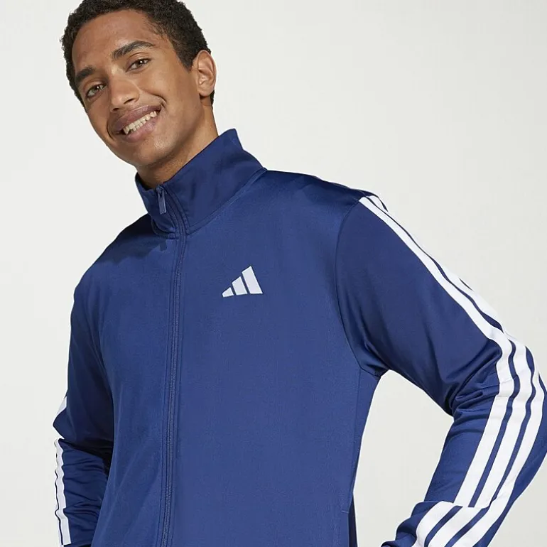 adidas Tricot Mens Big and Tall Lightweight Track Jacket