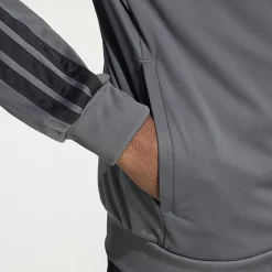 adidas Tricot Mens Big and Tall Lightweight Track Jacket