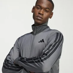 adidas Tricot Mens Big and Tall Lightweight Track Jacket