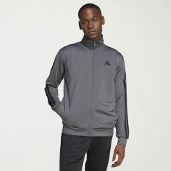adidas Tricot Mens Big and Tall Lightweight Track Jacket