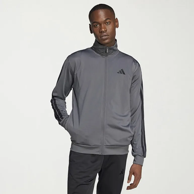 adidas Tricot Mens Big and Tall Lightweight Track Jacket