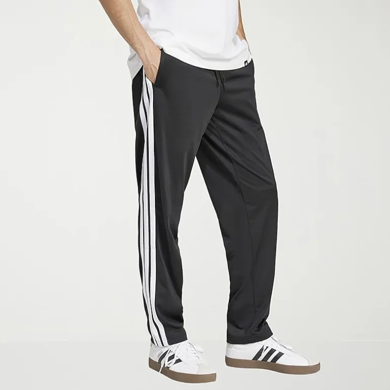 adidas Tricot Mens Straight Mid Rise Regular Fit Big and Tall Track Pant