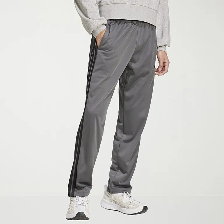 adidas Tricot Mens Straight Mid Rise Regular Fit Big and Tall Track Pant