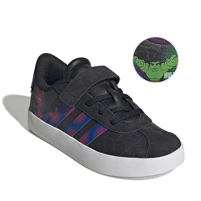 adidas Vl Court Little Kid Boys Spiderman Sneakers