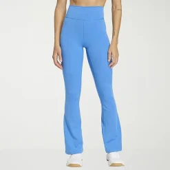 adidas Womens High Rise Knit Active Flare Full Length Leggings