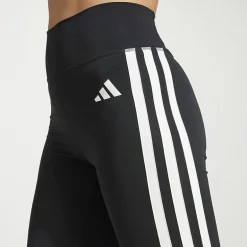 adidas Womens High Rise Knit Active Flare Full Length Leggings