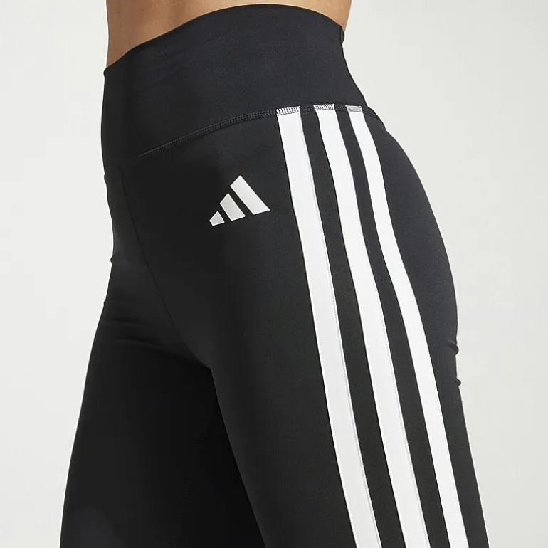 adidas Womens High Rise Knit Active Flare Full Length Leggings