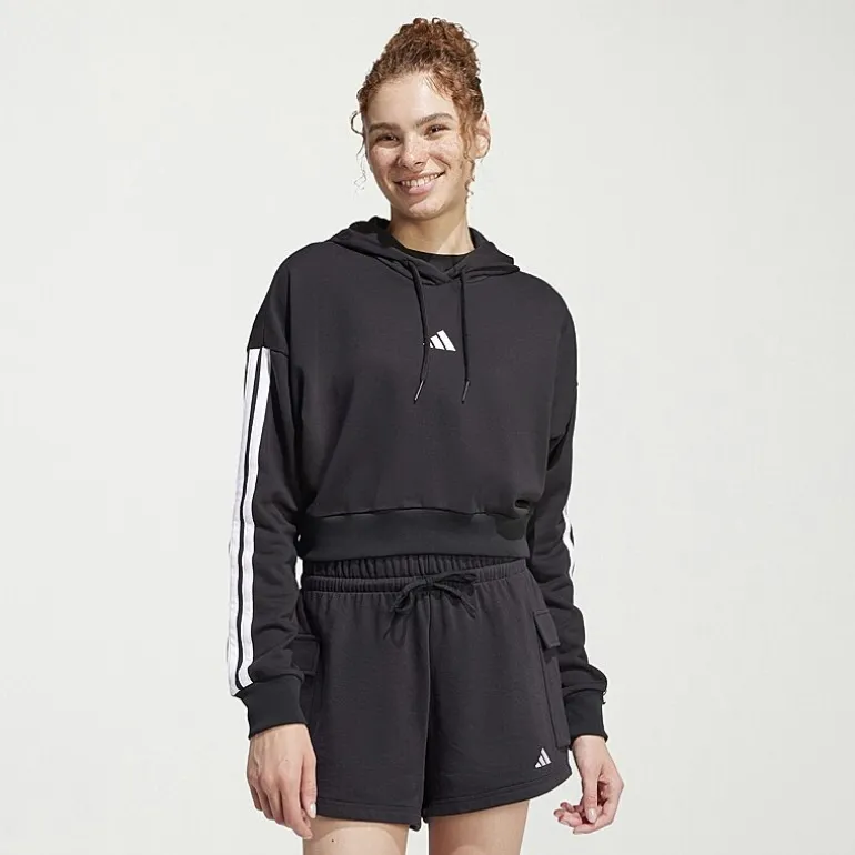 adidas Womens Long Sleeve Zipper Active Hoodie