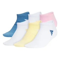 adidas Womens 6 Pair No Show Socks