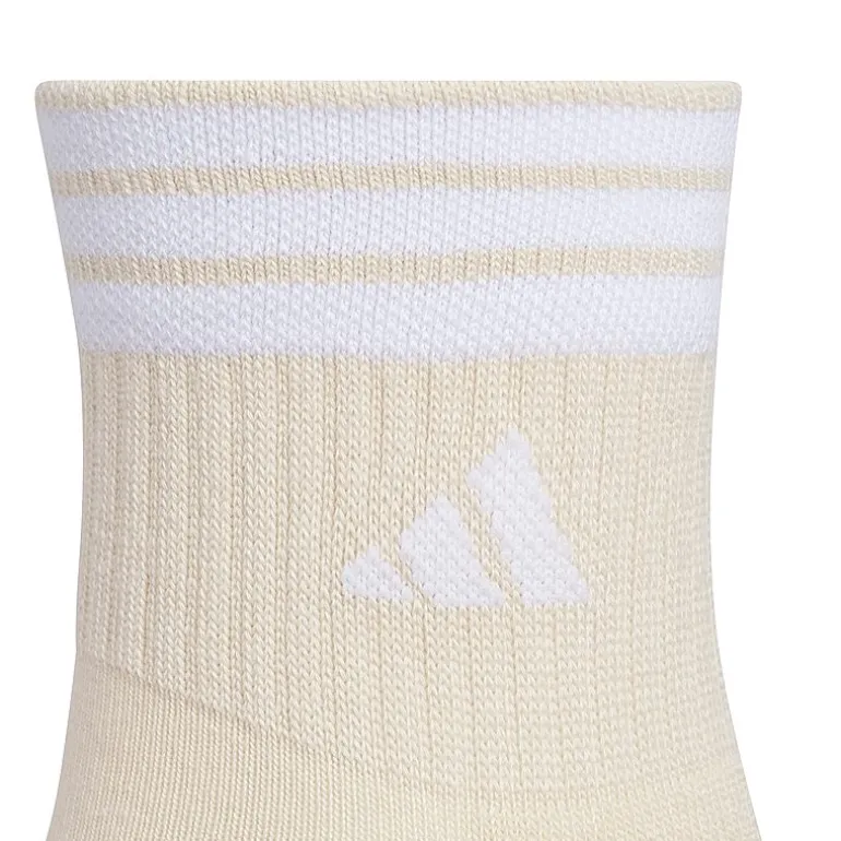 adidas Womens 3 Pair Quarter Ankle Socks